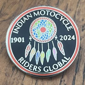 Raised Nickel Enamel Pin – IMRGlobal Emblem
